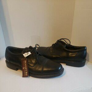 Hunter's Bay Black Oxford Laced Dress Shoes Men's Size 14 NEW